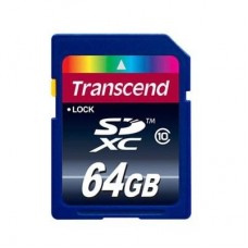 Карта пам'яті Transcend 64Gb SDXC class 10 (TS64GSDXC10) Карта пам'яті Transcend 64Gb SDXC class 10 (TS64GSDXC10)