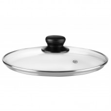Кришка Ardesto Gemini Gourmet 22 см, скло, нержавіюча сталь, бакеліт Кришка Ardesto Gemini Gourmet 22 см, скло, нержавіюча сталь, бакеліт
