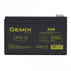 Батарея до ДБЖ Gemix LP 12В 12 Ач (LP1212) Батарея до ДБЖ Gemix LP 12В 12 Ач (LP1212)