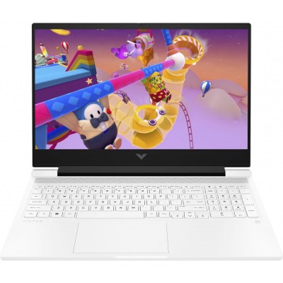 Ноутбук HP Victus 16-s0011ua 16.1&quot; FHD IPS AG, AMD R5-7640HS, 16GB, F512GB, NVD4060-8, DOS, білий