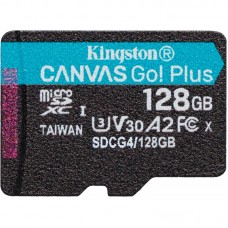 Карта пам'яті Kingston microSD  128GB C10 UHS-I U3 A2 V30 R200MB/s Карта пам'яті Kingston microSD  128GB C10 UHS-I U3 A2 V30 R200MB/s