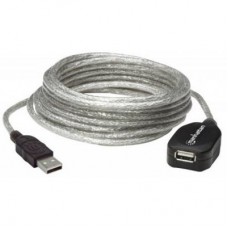 Дата кабель USB 2.0 AM/AF 5.0m Manhattan (519779)