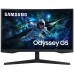 Монітор Samsung 27" Odyssey G55C 2xHDMI, DP, VA, 2560x1440, 165Hz, 1ms, CURVED
