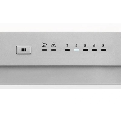 Холодильна камера Electrolux, 186x60х65, 390л, E, ST, інв., зона св-ті, нерж