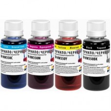 Чорнило ColorWay HP №121 black pigment+134 С/M/Y (CW-HP360BK/HW350SET01) Чорнило ColorWay HP №121 black pigment+134 С/M/Y (CW-HP360BK/HW350SET01)