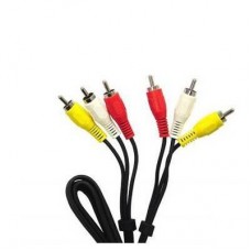 Кабель мультимедійний 3RCA to 3RCA 1.8m Atcom (10711) Кабель мультимедійний 3RCA to 3RCA 1.8m Atcom (10711)