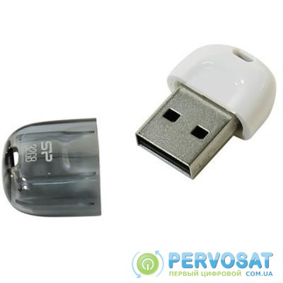 USB флеш накопитель Silicon Power 32GB Touch T09 White USB 2.0 (SP032GBUF2T09V1W)