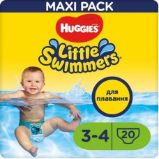 Підгузок Huggies Little Swimmers 3-4 20 шт (5029053535852) Підгузок Huggies Little Swimmers 3-4 20 шт (5029053535852)