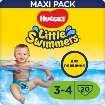 Подгузник Huggies Little Swimmers 3-4 20 шт (5029053535852)