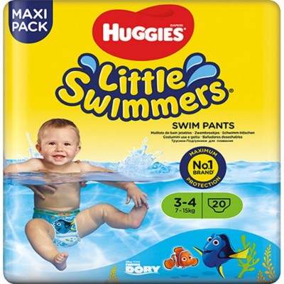 Подгузник Huggies Little Swimmers 3-4 20 шт (5029053535852)