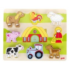 Пазл-вкладиш goki Наша ферма Пазл-вкладиш goki Наша ферма