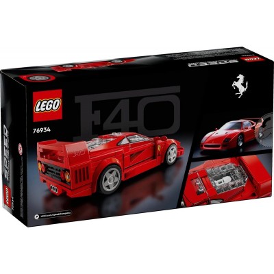 Конструктор LEGO Speed Champions Суперкар Ferrari F40