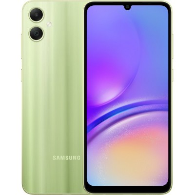 Смартфон Samsung Galaxy A05 (A055) 6.7&quot; 4/128ГБ, 2SIM, 5000мА•год, зелений світлий