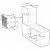 Комплект Gorenje (духовка електрична BO6735E05B + поверхня газова на склі GTW641EB), 743549, чорн