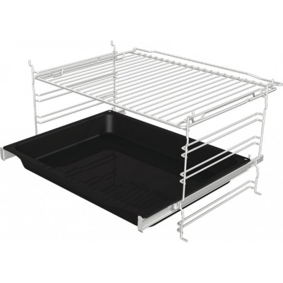 Комплект Gorenje (духовка електрична BO6735E05B + поверхня газова на склі GTW641EB), 743549, чорн