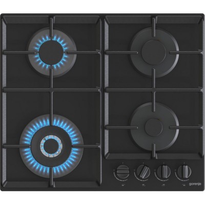 Комплект Gorenje (духовка електрична BO6735E05B + поверхня газова на склі GTW641EB), 743549, чорн