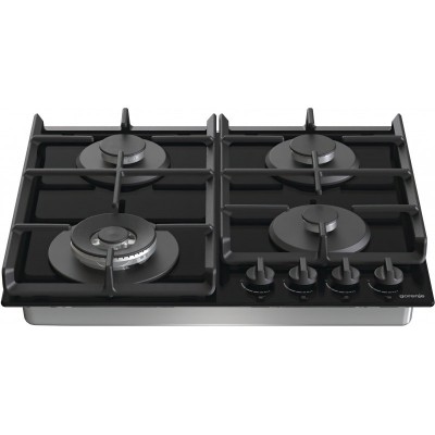 Комплект Gorenje (духовка електрична BO6735E05B + поверхня газова на склі GTW641EB), 743549, чорн