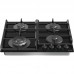 Комплект Gorenje (духовка електрична BO6735E05B + поверхня газова на склі GTW641EB), 743549, чорн