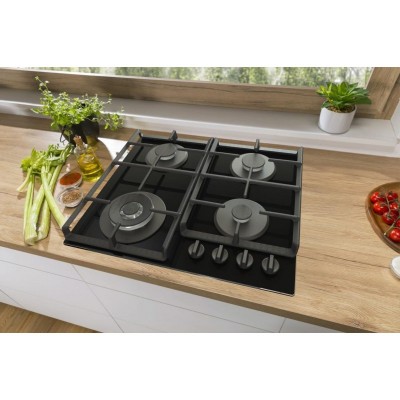 Комплект Gorenje (духовка електрична BO6735E05B + поверхня газова на склі GTW641EB), 743549, чорн