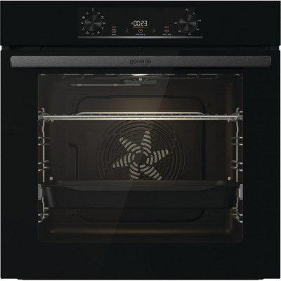 Комплект Gorenje (духовка електрична BO6735E05B + поверхня газова на склі GTW641EB), 743549, чорн
