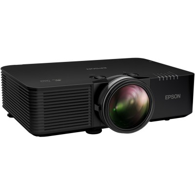 Проєктор Epson EB-L695SE WUXGA, 6000 lm, LASER, 0.5-0.7, WiFi, чорний