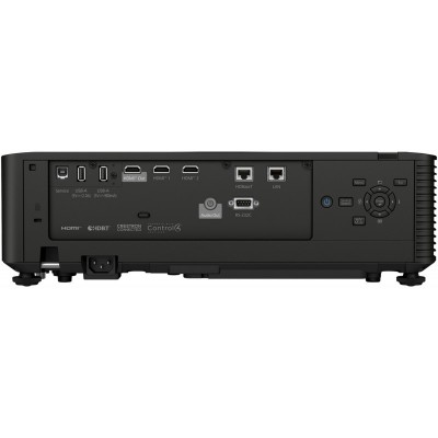 Проєктор Epson EB-L695SE WUXGA, 6000 lm, LASER, 0.5-0.7, WiFi, чорний