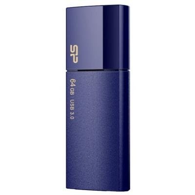 USB флеш накопичувач Silicon Power 64GB Blaze B05 Deep Blue USB 3.0 (SP064GBUF3B05V1D)