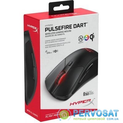 Мышка HyperX Pulsefire Dart Wireless Gaming Black (HX-MC006B)