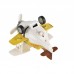 Same Toy Самолет металлический инерционный Aircraft (желтый)