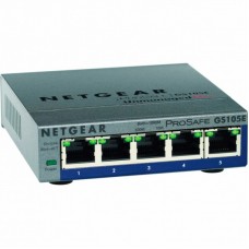 Комутатор мережевий Netgear GS105E (GS105E-200PES) Комутатор мережевий Netgear GS105E (GS105E-200PES)