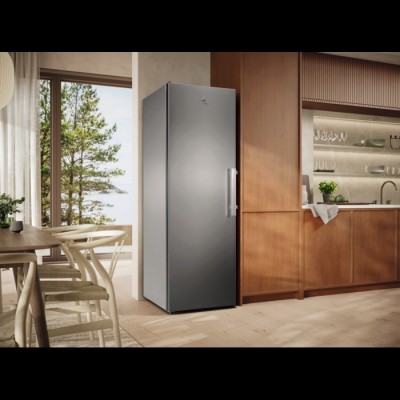 Морозильна камера Electrolux, 186x60х65, 278л, E, NF, інв., нерж