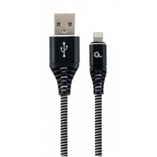 Дата кабель USB 2.0 AM to Lightning 1.0m Cablexpert (CC-USB2B-AMLM-1M-BW) Дата кабель USB 2.0 AM to Lightning 1.0m Cablexpert (CC-USB2B-AMLM-1M-BW)