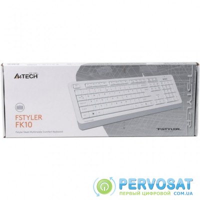 Клавиатура A4tech FK10 White