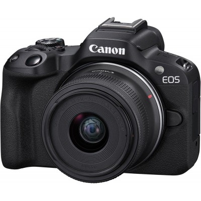 Цифр. фотокамера Canon EOS R50 + RF-S 18-45 IS STM + RF-S 55-210 IS STM Black