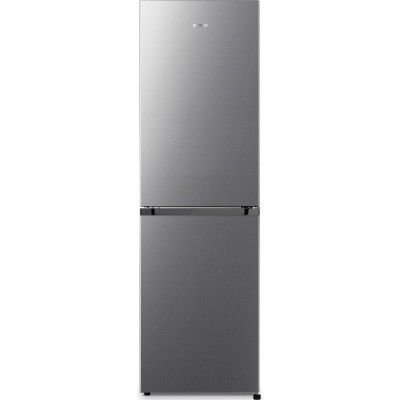 Холодильник з нижн. мороз. камерою Gorenje, 182х55х55см, 2 двері, 171(80)л, А+, NoFrost Plus, Зона св-ті, Сірий