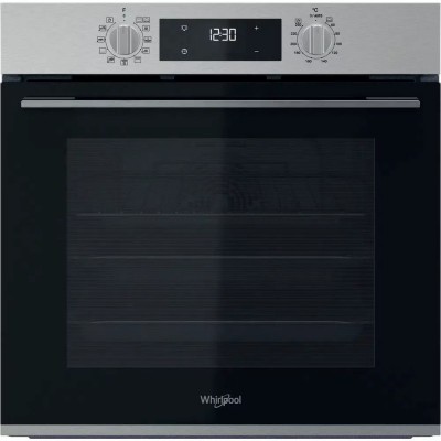 Духова шафа Whirlpool електрична, 71л, A+, дисплей, конвекція, телескопічні напрямні, нерж