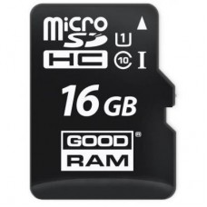 Карта пам'яті GOODRAM 16GB microSDHC Class 10 (M1A0-0160R12) Карта пам'яті GOODRAM 16GB microSDHC Class 10 (M1A0-0160R12)