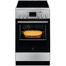 Плита Electrolux електрична склокерамічна, 58л, 50x60см, дисплей, конвекція, пара, нерж