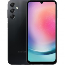 Смартфон Samsung Galaxy A24 (A245) 6.5" 6/128GB, 2SIM, 5000mAh, Black Смартфон Samsung Galaxy A24 (A245) 6.5" 6/128GB, 2SIM, 5000mAh, Black