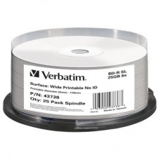 Диск BD Verbatim 25Gb 6x Cacke 25шт Wide Printable (43738) Диск BD Verbatim 25Gb 6x Cacke 25шт Wide Printable (43738)