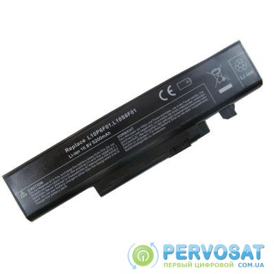 Аккумулятор для ноутбука Alsoft Lenovo IdeaPad Y470 L10S6Y02 5200mAh 6cell 11.1V Li-ion (A41776)