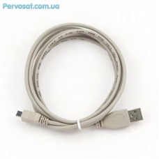 Дата кабель USB 2.0 AM to Mini 5P 1.8m GEMBIRD (CC-USB2-AM8P-6) Дата кабель USB 2.0 AM to Mini 5P 1.8m GEMBIRD (CC-USB2-AM8P-6)