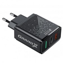 Зарядний пристрій Grand-X Fast Сharge 6-в-1 PD 3.0, QС3.0, AFC,SCP,FCP,VOOC 1USB+1Type (CH-880) Зарядний пристрій Grand-X Fast Сharge 6-в-1 PD 3.0, QС3.0, AFC,SCP,FCP,VOOC 1USB+1Type (CH-880)