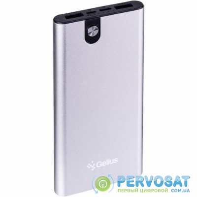 Батарея универсальная Gelius Pro Edge GP-PB10-013 10000mAh Silver (00000078420)