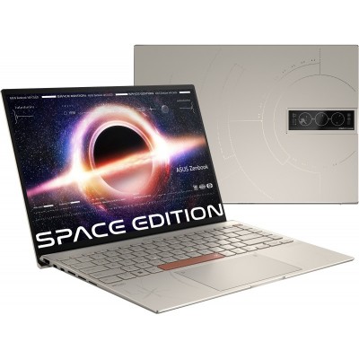 Ноутбук ASUS Zenbook 14X Space Edition UX5401ZAS-KN027X 14" 2.8K OLED, Intel i9-12900H, 32GB, F1TB, UMA, Win11P, Титан