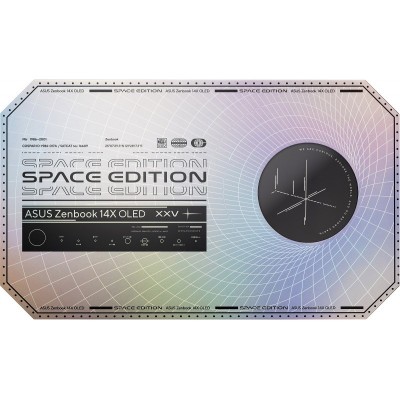 Ноутбук ASUS Zenbook 14X Space Edition UX5401ZAS-KN027X 14" 2.8K OLED, Intel i9-12900H, 32GB, F1TB, UMA, Win11P, Титан