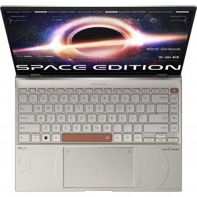Ноутбук ASUS Zenbook 14X Space Edition UX5401ZAS-KN027X 14" 2.8K OLED, Intel i9-12900H, 32GB, F1TB, UMA, Win11P, Титан