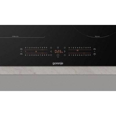 Варильна поверхня Gorenje індукційна, 60см, PowerBoost, SliderTouch, збільшена площа приготування, чорний