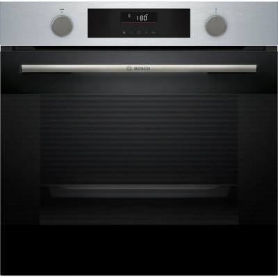 Духова шафа Bosch електрична, 76л, A, дисплей, конвекція, телескопічні направляючі,  нержавіюча сталь