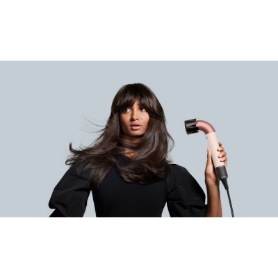Фен Dyson HD17 Supersonic R Ceramic Pink/Rose Gold, 1700Вт, 4 режими, іонізація, хол. обдув, 5 насадок, рожевий Фен Dyson HD17 Supersonic R Ceramic Pink/Rose Gold, 1700Вт, 4 режими, іонізація, хол. обдув, 5 насадок, рожевий